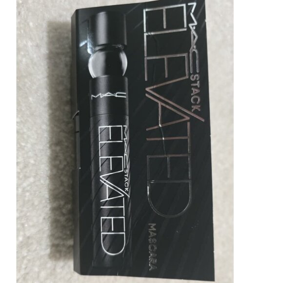 ✨MAC Black Neoprene Makeup Pouch + M·A·CStack Elevated Waterproof Mascara (NEW)✨ - Picture 3 of 3